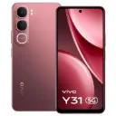 vivo Y31 5G Smartphone (Rose Red) | 6GB RAM, 128GB Storage, 6500mAh Battery, 50MP Camera